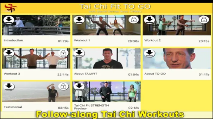 Tai Chi Fit TO GO android App screenshot 9