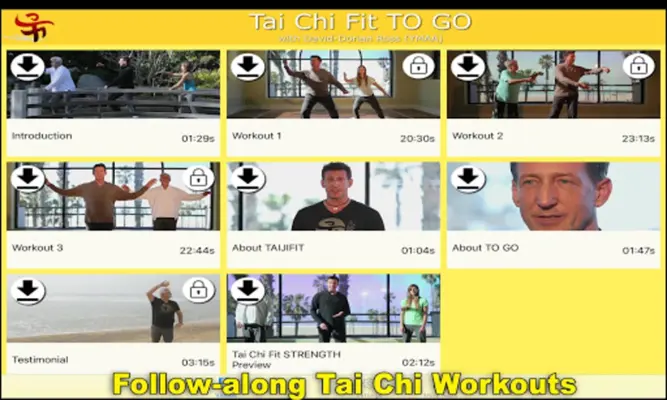 Tai Chi Fit TO GO android App screenshot 4